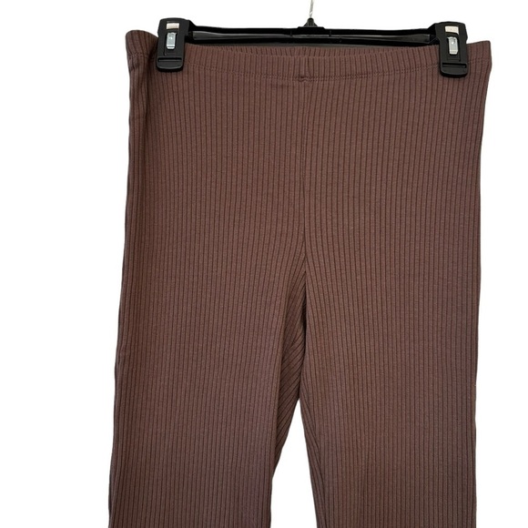 Aerie Kick It Ribbed Super Flare Pants - Picture 6 of 11